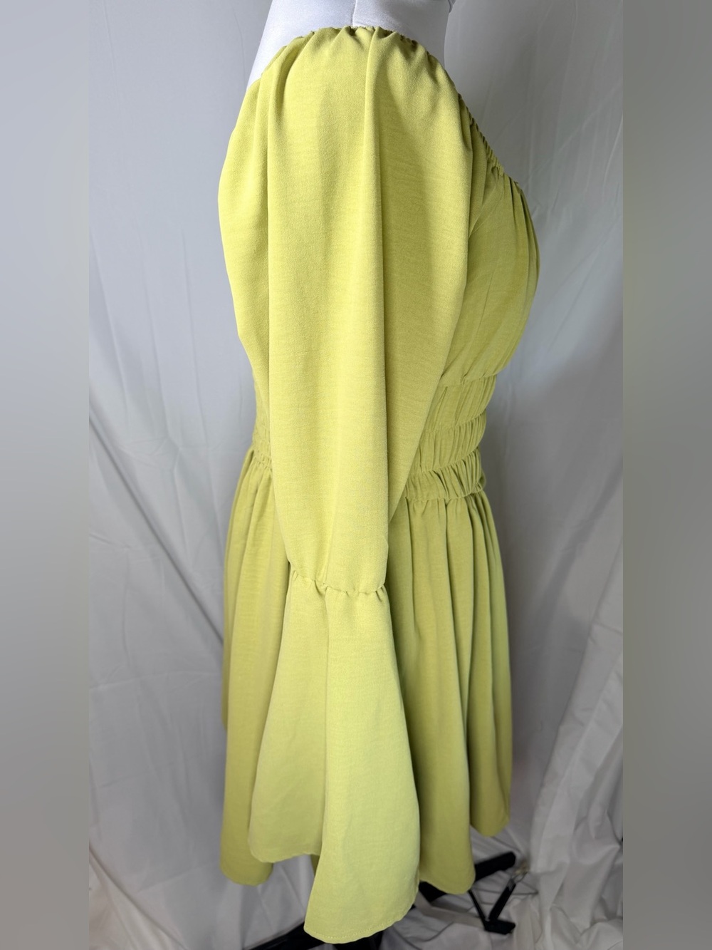 Mixed Threads Long Sleeve Square-Neck Smocked Dress - Picture 4 of 15